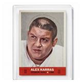 1968 Topps Stand Ups Alex Karras Card