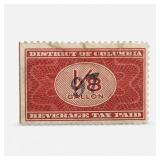 District of Columbia 1/8 Gallon Beverage Tax
