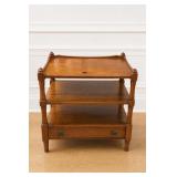 Statton Trutype Americana Wood 3-Tier End Table
