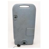 Large Blue Rolling Water Storage Tank
