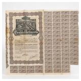 Bonos Camblio Portuaria 500 Pesos Certificate