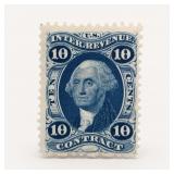 1862 U.S. 10Â¢ Revenue Stamp Washington
