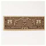 1934 Mississippi Tobacco Revenue Tax Stamp