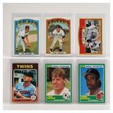 6 Baseball and Football Cards Stars & Rookies