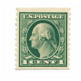 1916 US Scott #490 1 Cent Coil Stamp