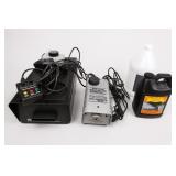 Fog Machine Lot With Fluids and Controls