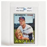 1967 Topps #265 Lou Burdette Card