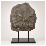 Decorative Mask Plaque on Stand
