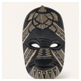 Hand-Carved Wooden Tribal Mask