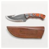 Fixed Blade Gut Hook Knife with Sheath