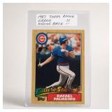 1987 Topps Rafael Palmeiro Error Card