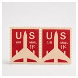 U.S. #C82 11Â¢ Air Mail Jet Stamp Pair
