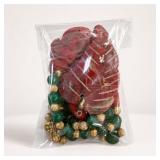 Carved Red Pendants with Mixed Jewelry