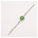 Jade Link Bracelet