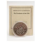 2006 Liberia Ronald Reagan $10 Coin with COA