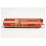 Roll of Wheat Pennies 50 Coins