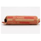 Roll of 50 Lincoln Wheat Pennies