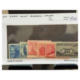 US Early Mint Air Mail Postage Stamps