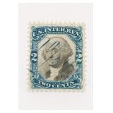 1871 U.S. 2 Cent Revenue Stamp