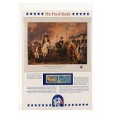 The Surrender of Lord Cornwallis Stamp Sheet