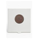 1883 Liberty Head Nickel With Cents