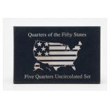 2000 Five Quarters Uncirculated State Set