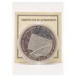 2001 Liberia $20 Silver Coin US Constitution