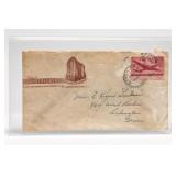 1940s US Hotel Advertising Airmail Covers