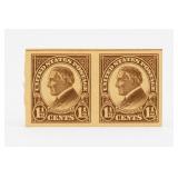 1925 Harding 1 1/2 Cents Imperf Pair US #576