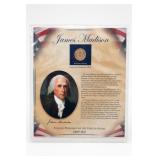 James Madison Presidential Dollar Set