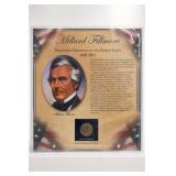 Millard Fillmore Presidential Dollar Set