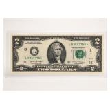2017-A Series $2 Federal Reserve Star Note