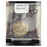 1945-P Silver Jefferson Nickel