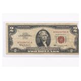 1963 $2 United States Note, Red Seal
