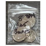 1925 Buffalo Nickel Lot of 8