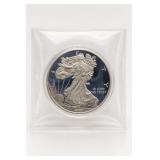 2000 .999 Silver-Plated Tribute AmericanÂEage