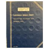 Lincoln Wheat Cent Album 1941-1965