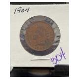 1904 Indian Head Cent
