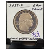 2022-S Nina Otero-Warren Proof Quarter