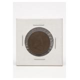 1910 Canada 1 Cent Coin Edward VII