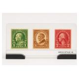 1923"1925 U.S. 1Â¢, 1Â½Â¢, 2Â¢ Stamps