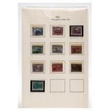 1893 Columbian Exposition Stamps, Scott 230- 238