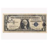 1957B $1 Silver Certificate Note, X98000711A
