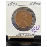 1930 Lincoln Wheat Cent EF
