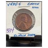 1935-S Lincoln Wheat Cent