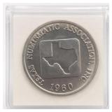 1960 Texas Numismatic Assoc. Medal