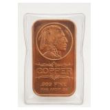 1 AVDP Oz .999 Fine Copper Bar