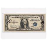 1935E One Dollar Silver Certificate Note