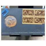 1972 American Revolution Bicentennial Medal &