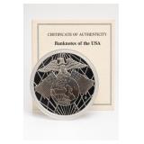 Confederate States $500 Banknote Replica Meda